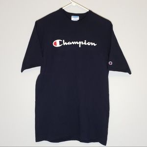 champion dark blue shirt